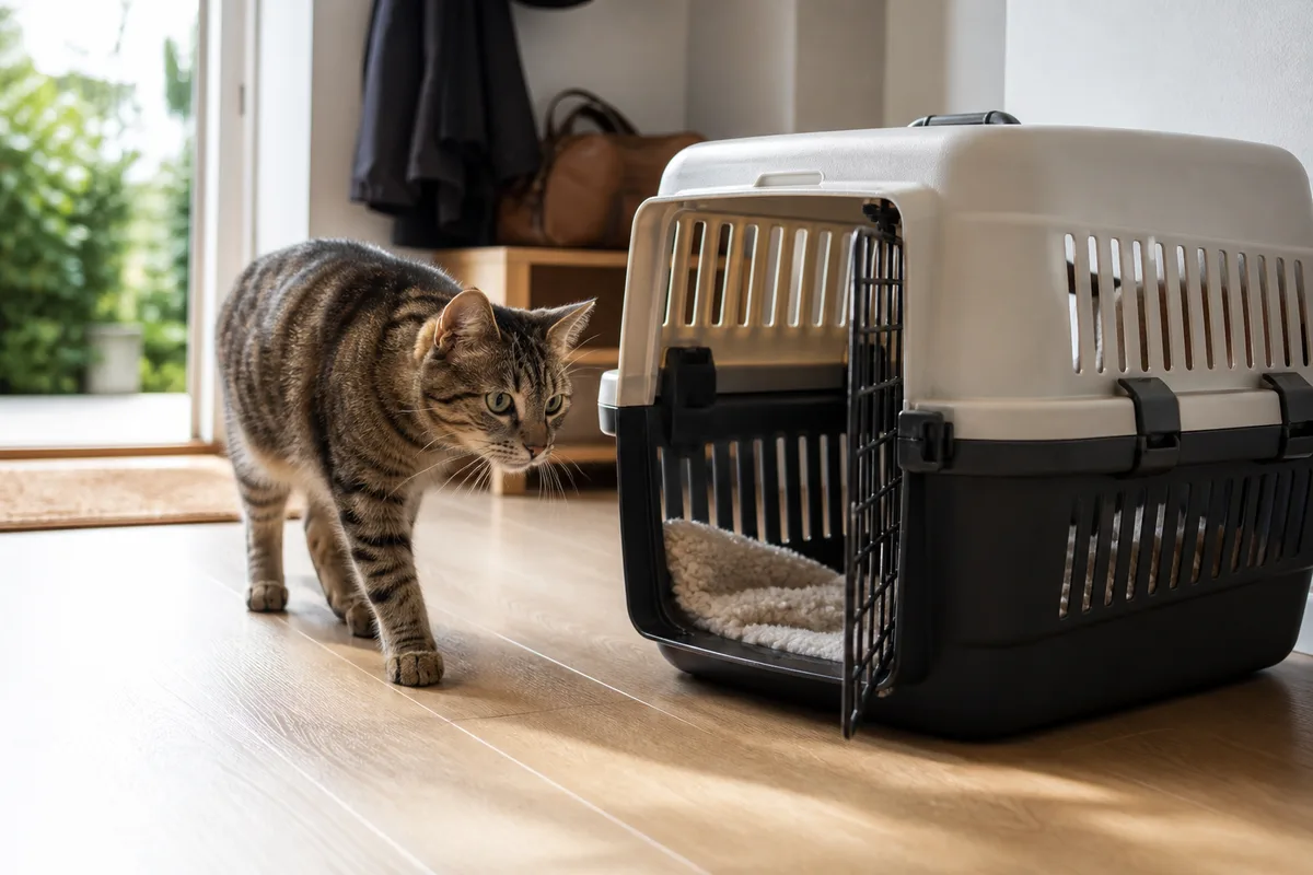 Caisse de transport pour chat : la choisir et la faire accepter