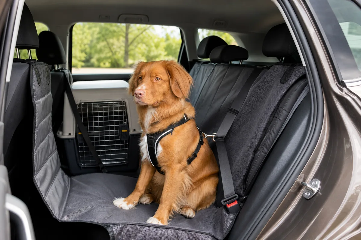 Transporter son chien en voiture en sécurité